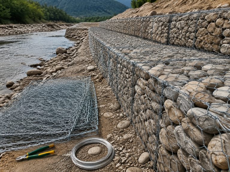 锦屏县河道边坡石笼网